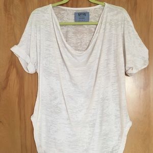 Nation LTD white slouchy tshirt